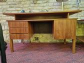 Vintažinis mid century rašomasis stalas - nuotraukos Nr. 29