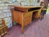 Vintažinis mid century rašomasis stalas - nuotraukos Nr. 34