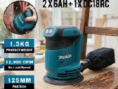 Makita Dbo180z +2x 6av + greitas pakrovėjas - nuotraukos Nr. 2