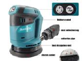 Makita Dbo180z +2x 6av + greitas pakrovėjas - nuotraukos Nr. 3
