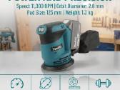 Makita Dbo180z +2x 6av + greitas pakrovėjas - nuotraukos Nr. 11