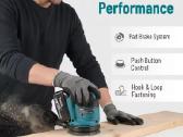 Makita Dbo180z +2x 6av + greitas pakrovėjas - nuotraukos Nr. 17