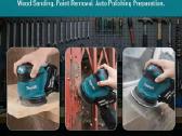 Makita Dbo180z +2x 6av + greitas pakrovėjas - nuotraukos Nr. 21