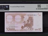 2002 10 euru pmg67 - nuotraukos Nr. 2