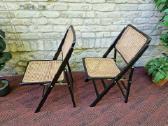Vintažinės mid century sulankstomos kėdės