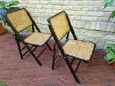Vintažinės mid century sulankstomos kėdės - nuotraukos Nr. 6