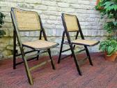 Vintažinės mid century sulankstomos kėdės - nuotraukos Nr. 7