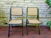 Vintažinės mid century sulankstomos kėdės - nuotraukos Nr. 11