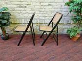 Vintažinės mid century sulankstomos kėdės - nuotraukos Nr. 13
