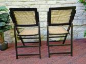 Vintažinės mid century sulankstomos kėdės - nuotraukos Nr. 16