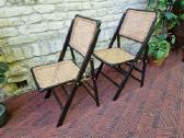 Vintažinės mid century sulankstomos kėdės - nuotraukos Nr. 17
