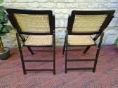Vintažinės mid century sulankstomos kėdės - nuotraukos Nr. 20