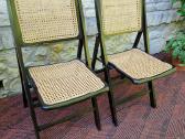 Vintažinės mid century sulankstomos kėdės - nuotraukos Nr. 26