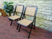 Vintažinės mid century sulankstomos kėdės - nuotraukos Nr. 30