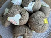 Nude spalvos merino vilnos siūlai - nuotraukos Nr. 2