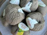 Nude spalvos merino vilnos siūlai - nuotraukos Nr. 3
