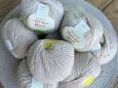 Beige merino vilnelė