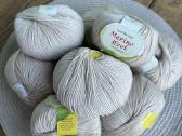 Beige merino vilnelė - nuotraukos Nr. 2