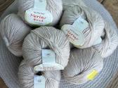 Beige merino vilnelė - nuotraukos Nr. 3