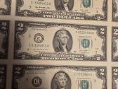 Banknotai 32vnt vienas lapas. Originalūs - nuotraukos Nr. 4