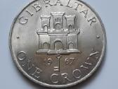 Gibraltaras 1 krona 1967