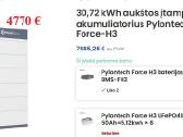 Aukštos įtampos akumuliatorius Pylontech Force-h3 - nuotraukos Nr. 2