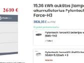 Aukštos įtampos akumuliatorius Pylontech Force-h3 - nuotraukos Nr. 5