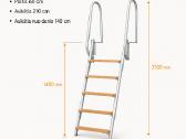 Kopetelės i vandenį lieptui nuo 240eur - nuotraukos Nr. 8