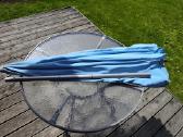 Stiklinis lauko stalas (99cm) su skėčiu - nuotraukos Nr. 2