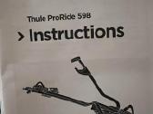 Parduodu Thule proride 598" Ir stogo skersiniai - nuotraukos Nr. 8