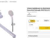 Vonios maišytuvas su dušo komplektu Domoletti Colo - nuotraukos Nr. 4