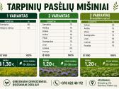 Tarpiniai pasėliai, posėliai, įsėliai