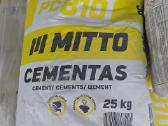 Cementas 4,90 Eur/vnt