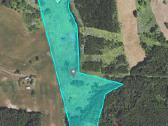 Parduodami du sklypai Zarasų r., 15,87 ha