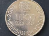 Portugalija 2000m 1000 escudos Ag500 27g 40mm - nuotraukos Nr. 2