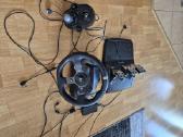 Logitech G920 žaidimų vairas su pedalais ir bėgių