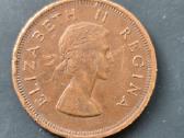 Pietų Afrika Par 1955m 1penny bronze - nuotraukos Nr. 2