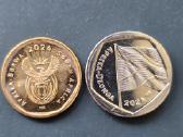 Pietų Afrika Par 2024m 20cent, 1rand Unc - nuotraukos Nr. 2