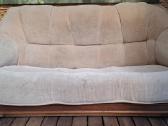 Sofa, pufai.