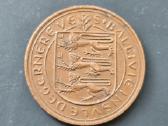 Gernsis Guernsey 1956 8 doubles bronze - nuotraukos Nr. 2