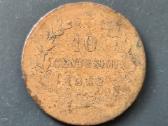 Italija 1862 10 centesimi bronze - nuotraukos Nr. 2