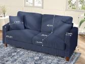 Trivietė sofa