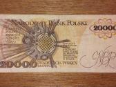Lenkijos 20.000 zlotų banknotas - nuotraukos Nr. 2