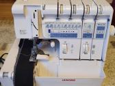 Overlokas ir plokščiasiūlė Janome 1200d - nuotraukos Nr. 2