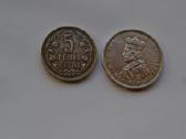5 Litai tulpes1925 m. ,10 litu 1936 m.vytautas