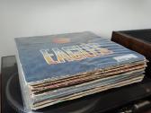 23 plokštelės ir Technics SL-bd3 grotuvas