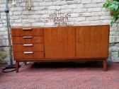 Vintažinė mid century tikmedžio komoda/indauja - nuotraukos Nr. 14