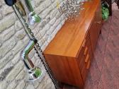 Vintažinė mid century tikmedžio komoda/indauja - nuotraukos Nr. 33