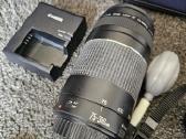 Canon EOS 1300d su Efs 18-55mm ir extra 75-300 lin - nuotraukos Nr. 4