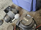 Canon EOS 1300d su Efs 18-55mm ir extra 75-300 lin - nuotraukos Nr. 5